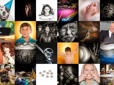 New Photo Grid gallery grid photo photography pictures portfolio