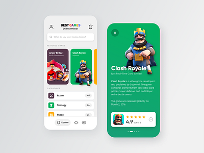 Phone Games Mobile App