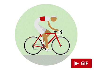 Bike Animation 2d animated gif animation bicycle bike cycling gif
