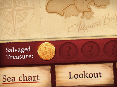 Treasure Hunt coin gold map pirates treasure