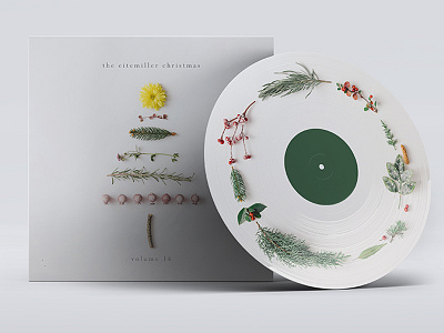 The Eitemiller Christmas Mix Volume 16 album art cover art music design packaging