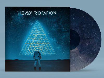 Heavy Rotation March 2018 Cover Design album art cover art music design packaging