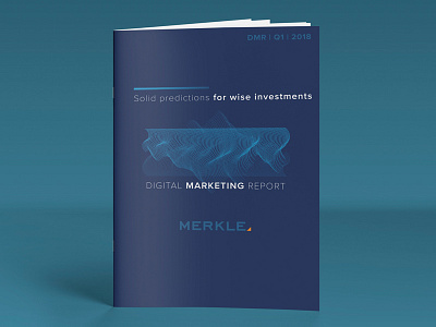 DMR (Digital Marketing Report) Cover Design 1 booklet cover data digital marketing report dmr