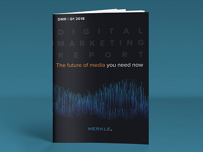 DMR (Digital Marketing Report) Cover Design 2