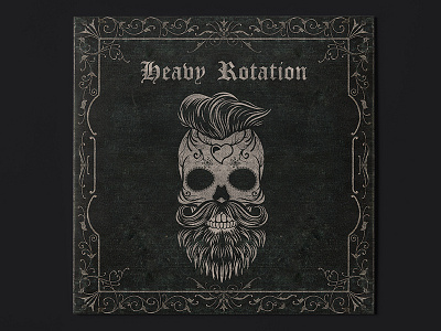 Heavy Rotation May 17' Cover album art cover art music art music design packaging vinyl vinyl record