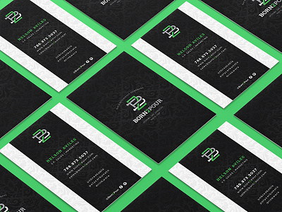 Born 2 Pour | Business Cards