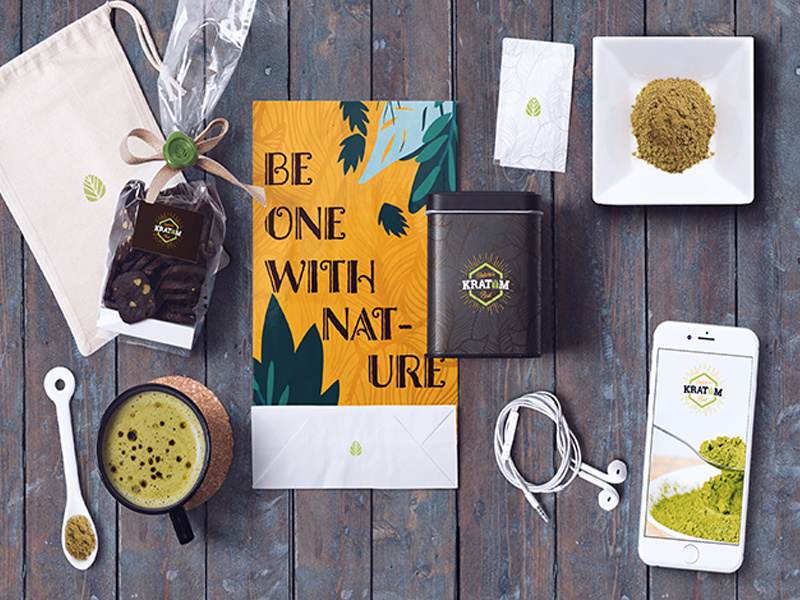 Natures Best Kratom Packaging by Jonathan Montalvo on Dribbble