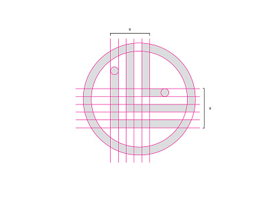 Lolex Logo brand identity logo design logo grid