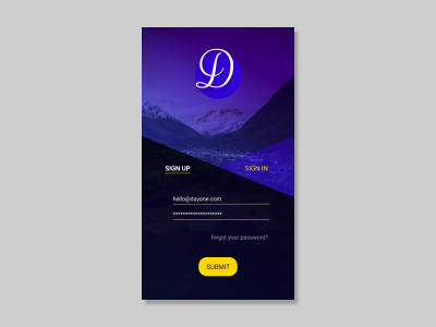 sign up form challenge dailyui001 design ui ux