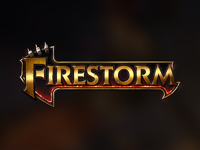 Firestorm Logo By Dimz On Dribbble