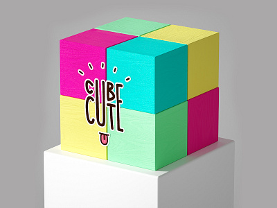 Cube Cute 3d cinema4d illustration octanerender