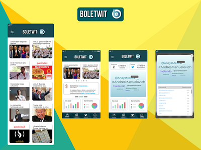 "Boletwit app" Mobile app 3