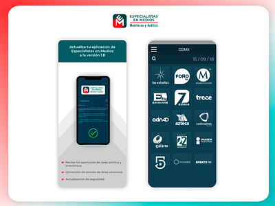 "Monitoreo" app design analysis android app app design application application design design designer icon ios iphone media monitoring product product design ui ux uxdesign uxui visual