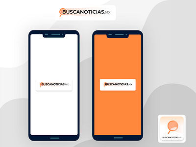 "Buscanoticias MX" colors app branding design flat ios ios app iphone app logo mobile mobile app product product design ui ui design uidesign ux uxdesign uxui vector