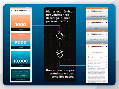 "Buscanoticias MX" Payment scheme