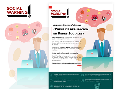 Illustration application in "Social Warning" description.