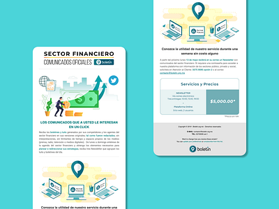 "Boletín.org.mx" e-Mailing template 4