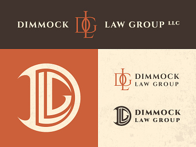 Dimmock Law Group brand branding cool law lawyer logo modern pnw seattle sharp vintage washington