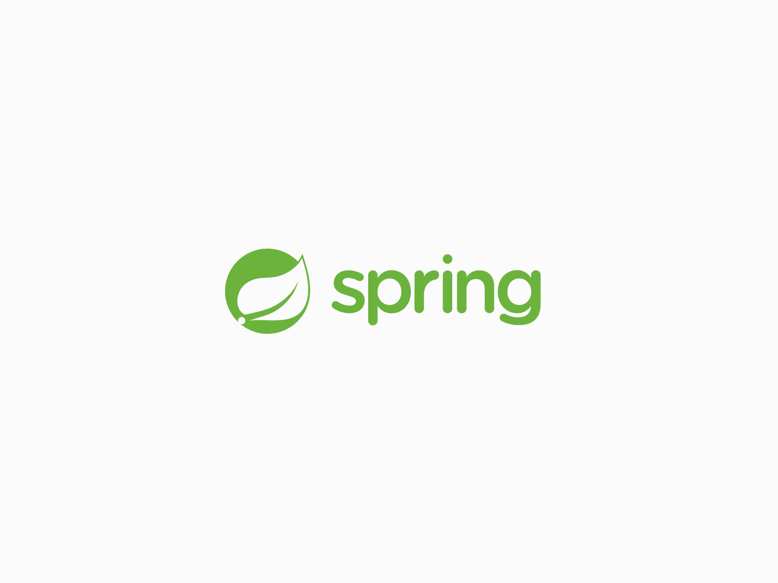 Spring.io logo animation