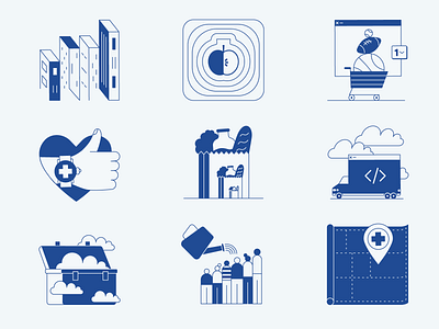 Modern Apps Article Illustrations