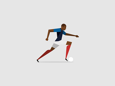 Teenage Kicks adobe illustrator fan art fifa football france illustration mbappe vector