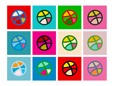 Dribbblendy Warhol andy art colors debut pop warhol