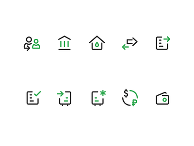 Payment icons for Sberbank Business Online App