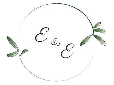 Custom Wedding Logo design illustration illustrator logo minimal rustic rustic-logo wedding wedding logo weddings