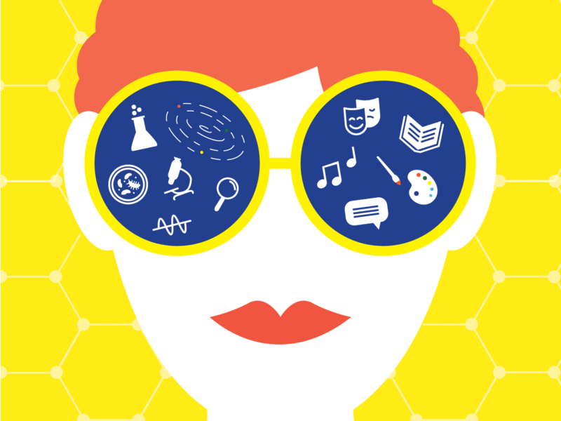 Arts and Sciences design illustration pattern pop art print