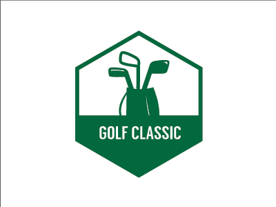 Golf Classic badge classic clubs golf green icon illustration par