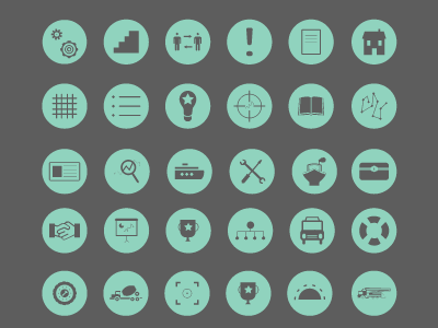 Flat Icons for Presentation