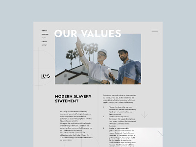 IBS group / values page