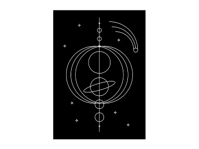 solar system / poster