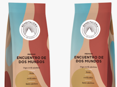 Test #1_Café Encuentro de Dos Mundos. bolsa café coffee empaque packaging