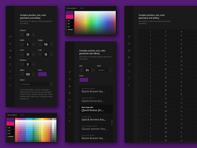 Potentialy ElectronJS app, someday... maybe... app colors data visualization ui