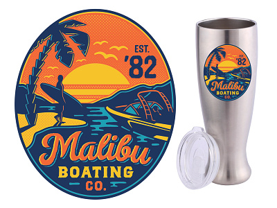 Malibu Boats Decal