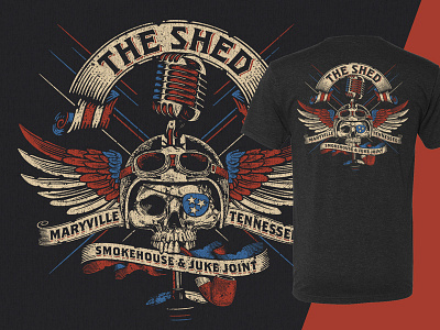 The Shed Apparel 2018 apparel knoxville maryville music t shirt t shirt design the shed