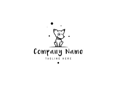 Small Dog animal brand branding design logo umuarus vector