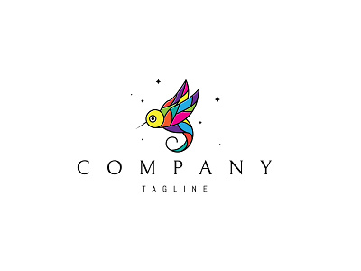 Callibri Color logo bird brand design logo umuarus vector