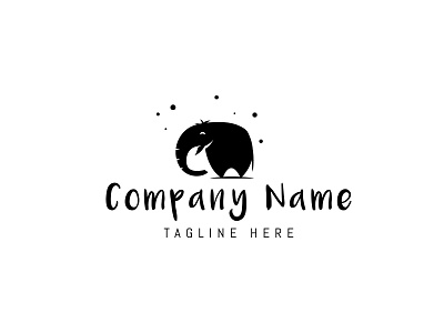 Happy Elephant logo animal brand branding design logo nature umuarus vector