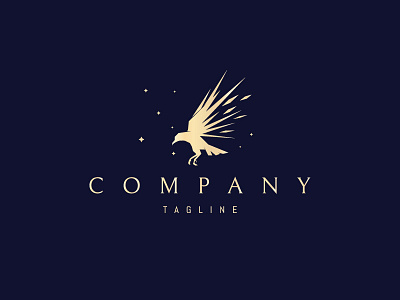 Raven Sharp logo bird brand branding design logo umuarus vector