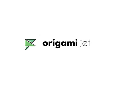 Origami jet logo