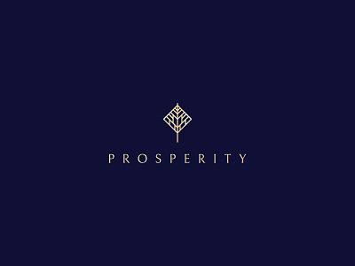 Prosperity logo brand branding design logo nature tree umuarus vector