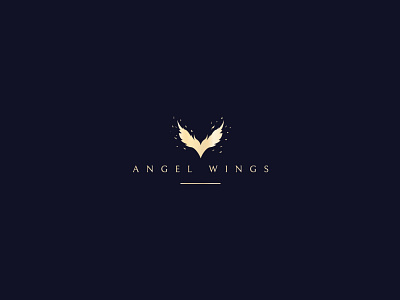 Angel Wings logo brand branding design fly logo umuarus vector