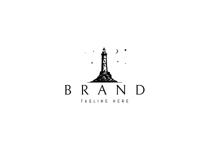 Lighthouse logo brand branding design logo umuarus vector