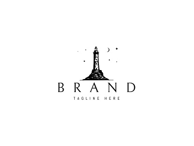 Lighthouse brand branding design illustration logo umuarus vector