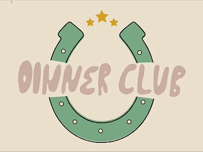 Dinner Club Invite - Front branding invitation texas western