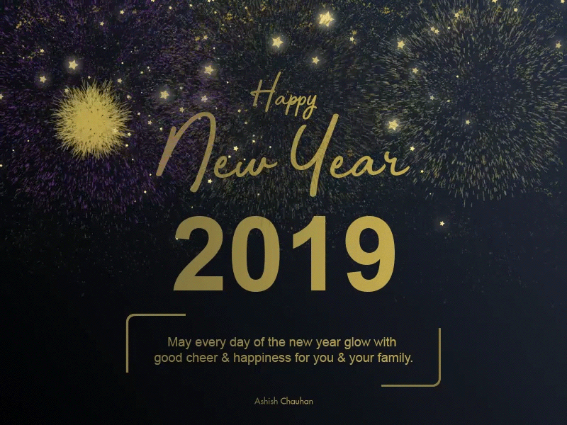 Happy New Year 2019 2019 fireworks happy happy new year new new year 2019 new year eve year