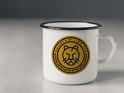 Mountain Lion Ave Cup Design
