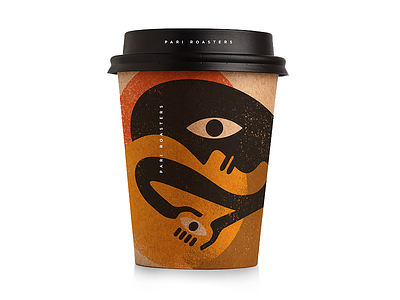 Pari Coffee Roasters Cup branding cafe coffee design icon identity illustration logo logo design packaging